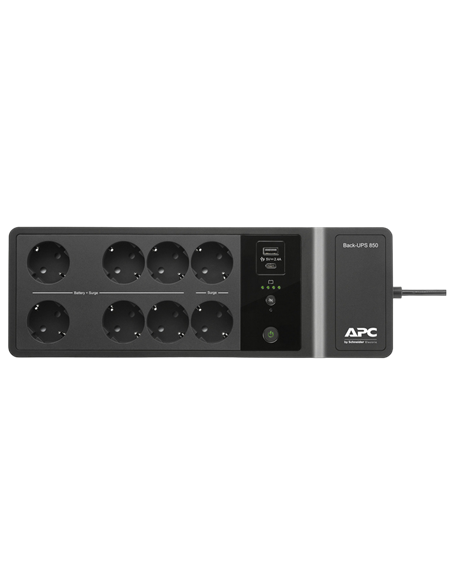 Источник бесперебойного питания APC BE850G2-GR, 850VA, Башня