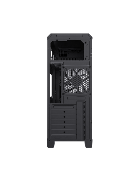 Компьютерный корпус Gamemax G561E-BK, Midi-Tower, Без блока питания, Чёрный