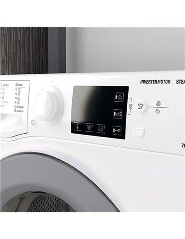 Стиральная машина Whirlpool WRSB 7259 WS EU, 7кг, Белый