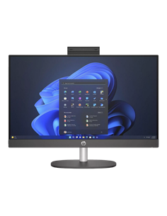 Computer All-in-One HP ProOne 245 G10, 23,8", AMD Ryzen 5 7520U, 16GB/512GB, FreeDOS, Negru