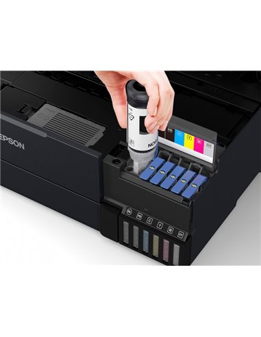 Струйный МФУ Epson L8180, Чёрный