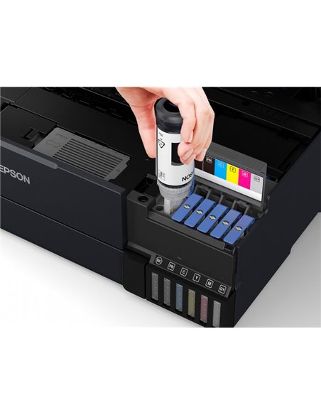 Струйный МФУ Epson L8180, Чёрный