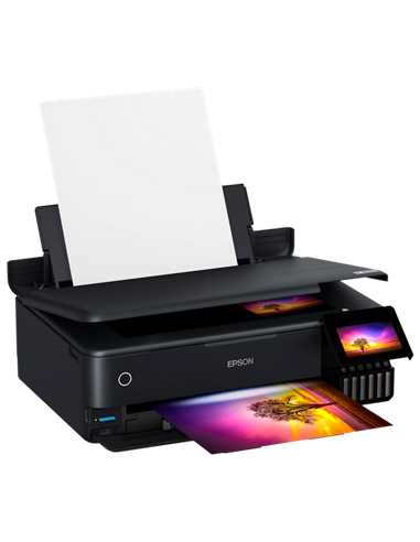 Струйный МФУ Epson L8180, Чёрный