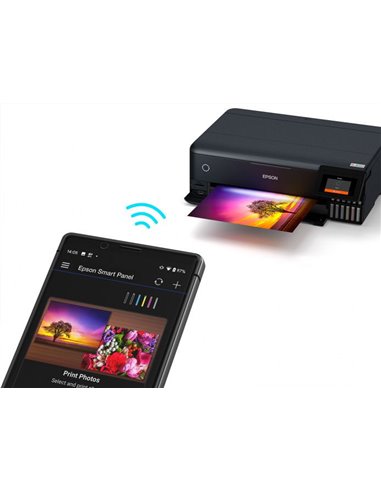 Струйный МФУ Epson L8180, Чёрный