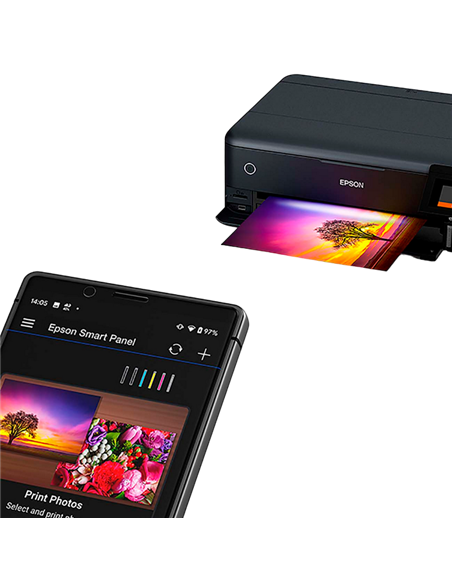 Струйный МФУ Epson L8180, Чёрный