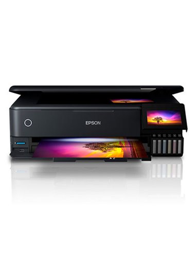 Струйный МФУ Epson L8180, Чёрный
