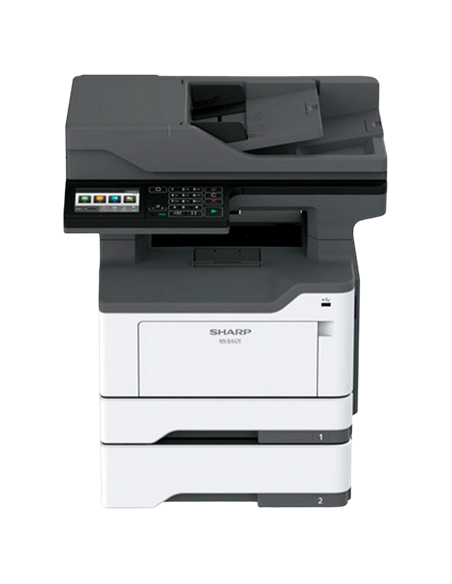 Multifunctional laser Sharp Luna MX-B467FEU, Negru-Alb