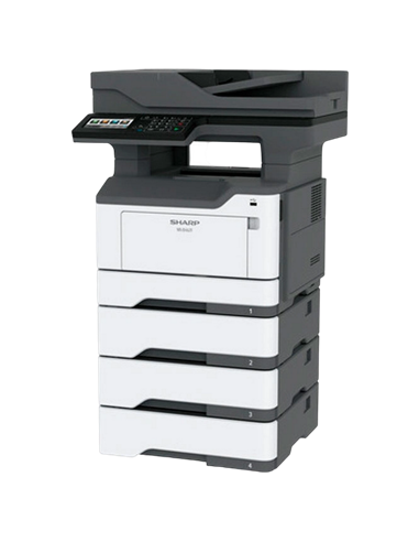 Multifunctional laser Sharp Luna MX-B467FEU, Negru-Alb