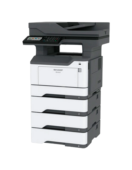 Multifunctional laser Sharp Luna MX-B467FEU, Negru-Alb