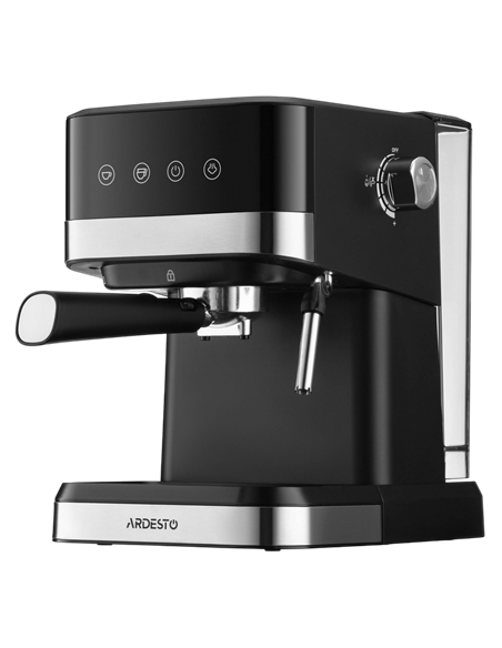 Кофеварка рожковая Ardesto YCM-E1700, 1050Вт, Черный