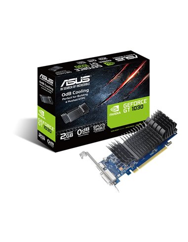 Видеокарта ASUS GT1030-SL-2G-BRK, 2ГБ GDDR5 64бит