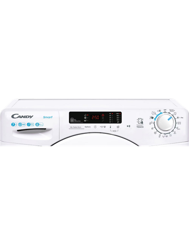 Mașină de spălat Candy CS4 1072DE/1-S, 7kg, Alb