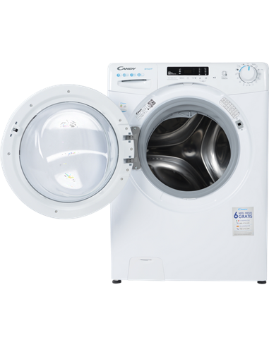 Mașină de spălat Candy CS4 1072DE/1-S, 7kg, Alb