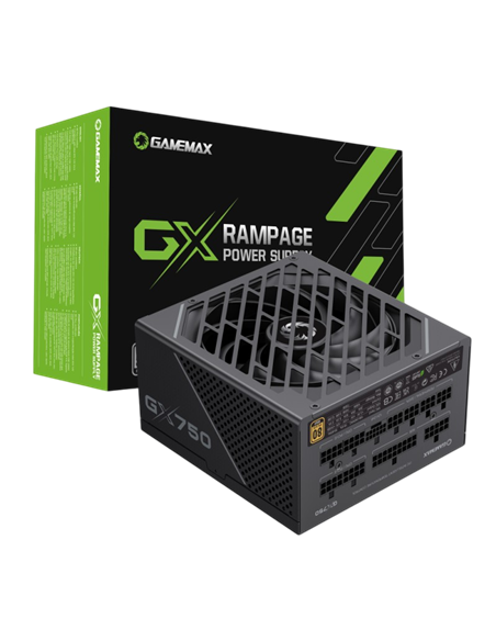 Sursă Alimentare PC Gamemax GX-750 PRO, 750W, ATX, Complet modular