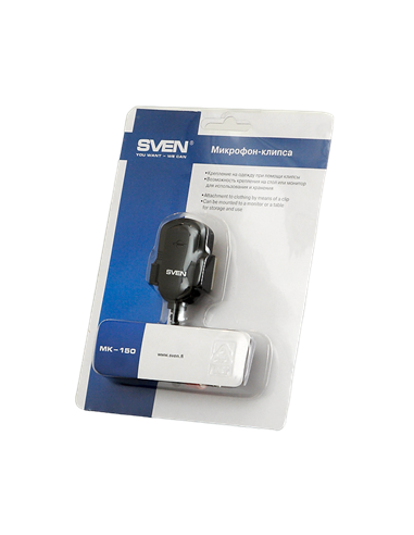 Microfon pentru calculator SVEN MK-150, Cu fir, Negru