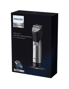 Мужской Триммер Philips BT9810/15, Серебристый/Черный 2