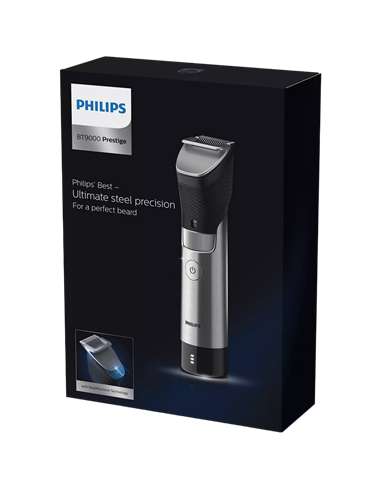 Мужской Триммер Philips BT9810/15, Серебристый/Черный
