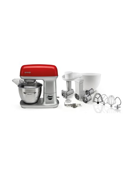 Robot de bucătărie Gorenje MMC1000RLR, Roșu