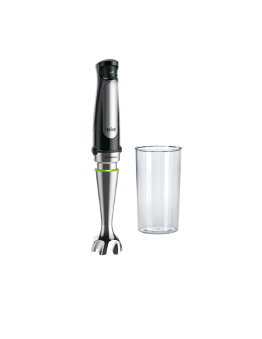 Blender de mână BRAUN MQ7035X, Negru | Argintiu