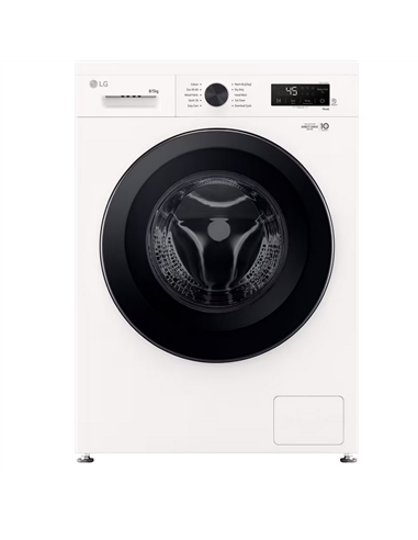 Стирально-сушильная машина LG W4X1085NWK, 8кг, Белый