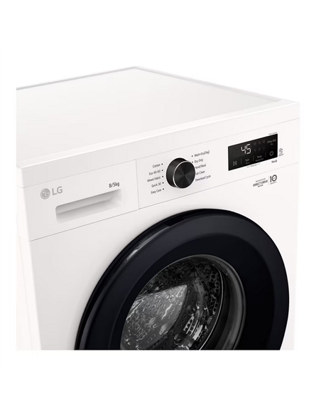 Mașină de spălat cu uscător LG W4X1085NWK, 8kg, Alb