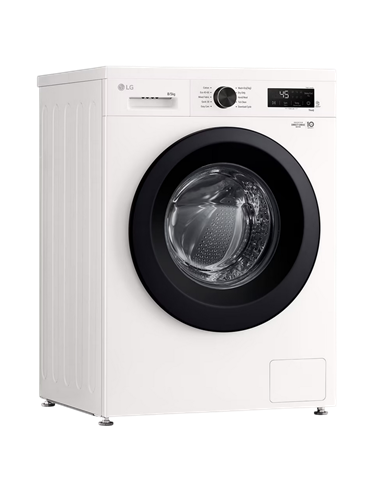 Mașină de spălat cu uscător LG W4X1085NWK, 8kg, Alb