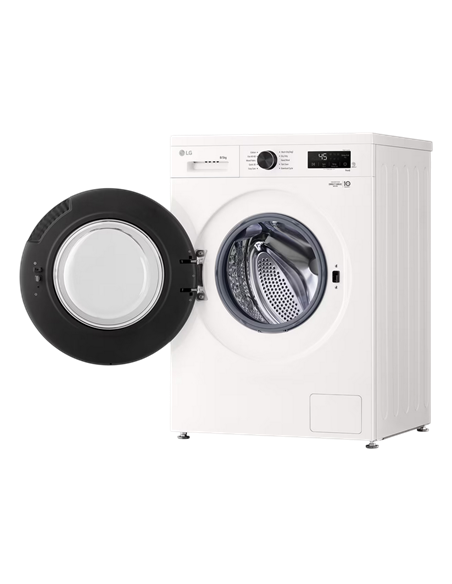 Mașină de spălat cu uscător LG W4X1085NWK, 8kg, Alb