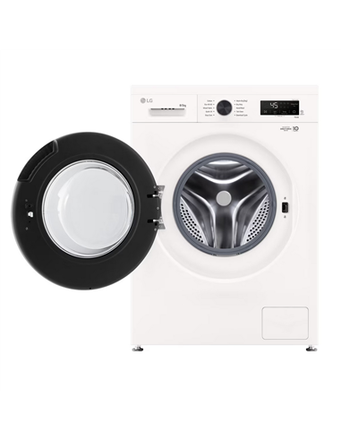Mașină de spălat cu uscător LG W4X1085NWK, 8kg, Alb