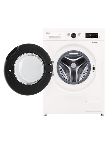 Mașină de spălat cu uscător LG W4X1085NWK, 8kg, Alb