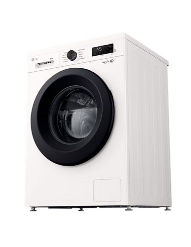 Стирально-сушильная машина LG W4X1085NWK, 8кг, Белый