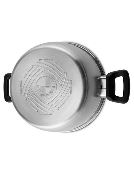 Кастрюля Polaris Rialto-20C, 3,2л, Нержавеющая сталь