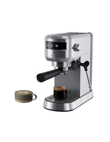 Cafetiera manuala Electrolux E6EC1-6ST, 1450W, Oțel inoxidabil