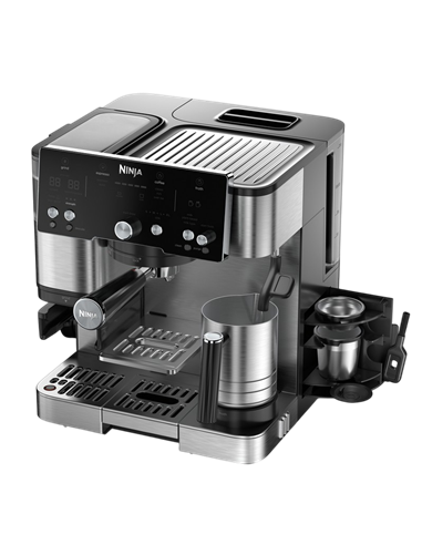 Кофеварка рожковая Ninja ES501, 1650Вт, Нержавеющая сталь