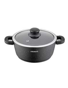 Кастрюля Ardesto AR2420GE, 2,5л, 20см, Чёрный