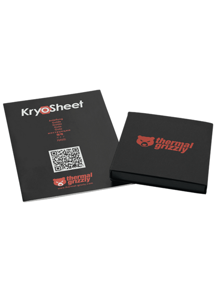 Pad Termic Thermal Grizzly KryoSheet, 38x38mm, Anthracit