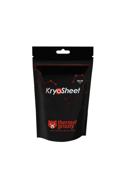 Pad Termic Thermal Grizzly KryoSheet, 38x38mm, Anthracit