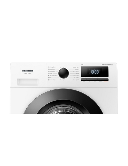 Mașină de spălat Heinner HWM-HME7012IVSMA+++, 7kg, Alb