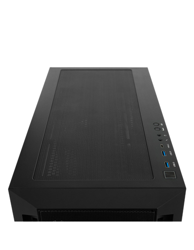 Carcasă PC Chieftec APEX Lumo, Midi-Tower, Fără PSU, Negru