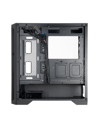 Carcasă PC Chieftec APEX Lumo, Midi-Tower, Fără PSU, Negru