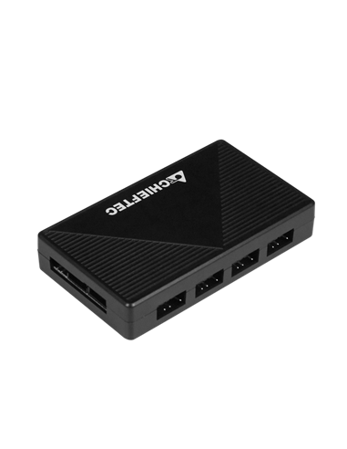 Carcasă PC Chieftec APEX Lumo, Midi-Tower, Fără PSU, Negru
