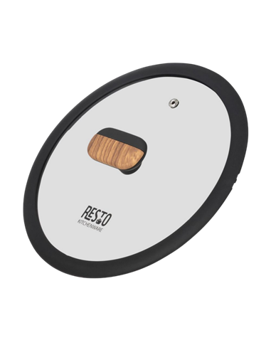 Cratiță RESTO 93187, 2.6L, 20cm, Negru, Maro