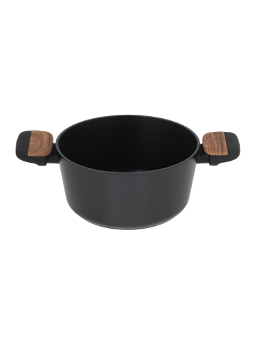 Cratiță RESTO 93187, 2.6L, 20cm, Negru, Maro