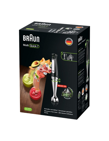 Blender de mână BRAUN MultiQuick 7, Negru