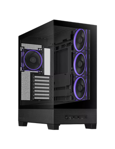 Carcasă PC ASUS A31 PLUS TG ARGB, Midi-Tower, Negru