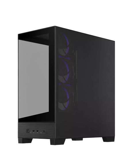 Компьютерный корпус ASUS A31 PLUS TG ARGB, Midi-Tower, Чёрный