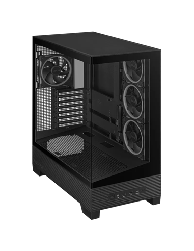 Carcasă PC ASUS A31 PLUS TG ARGB, Midi-Tower, Negru