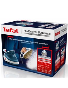 Утюг с парогенератором Tefal GV9710E0, 3000Вт, Белый Синий 2