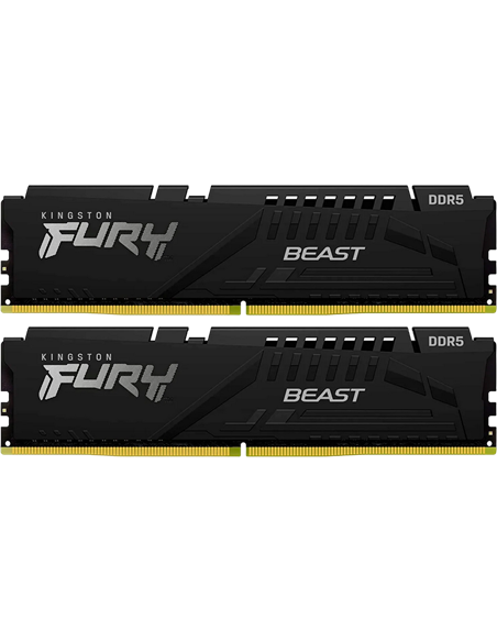 Memorie RAM Kingston FURY Beast, DDR5 SDRAM, 6000 MHz, 64GB, KF560C30BBEK2-64