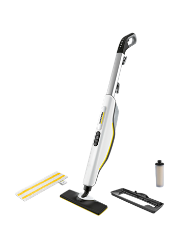 Aparat de curățat cu abur Karcher SC 3 Upright EasyFix Mop 1.513-530.0, Alb