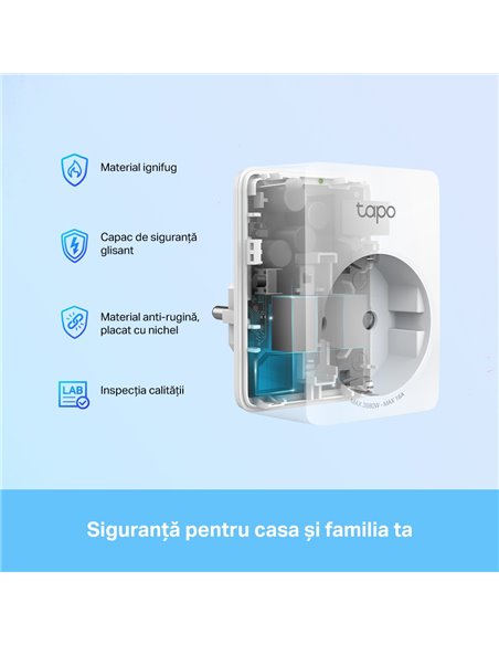 Умная розетка TP-LINK Tapo P110, Белый